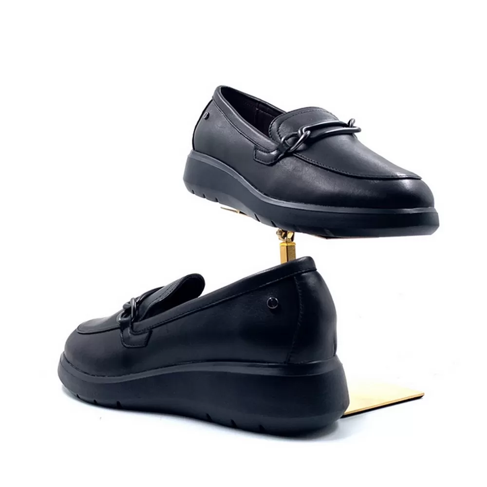 Γυναικεία  Loafers IL52536A-062 Moka chain Leather